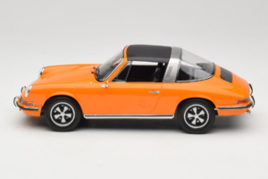 Porsche 911 T Targa Arancione Norev 1:18 187220 Pressofusione — immagine 4 di 8