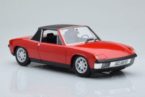 Porsche 914 1.7 Bahia Rosso Norev 1:18 187690 Pressofusione — immagine 4 di 7
