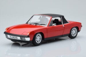 Porsche 914 1.7 Bahia Rosso Norev 1:18 187690 Pressofusione