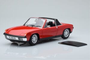 Porsche 914 1.7 Bahia Rosso Norev 1:18 187690 Pressofusione — immagine 6 di 7