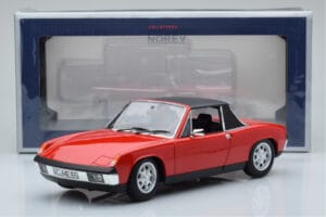 Porsche 914 1.7 Bahia Rosso Norev 1:18 187690 Pressofusione — immagine 7 di 7