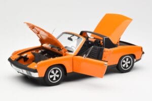 Porsche 914/6 Targa Arancione AUTOart 1:18 77932 Pressofusione — immagine 2 di 8