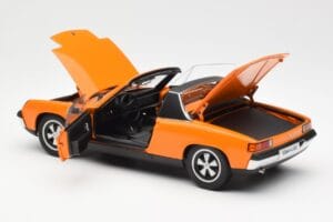 Porsche 914/6 Targa Arancione AUTOart 1:18 77932 Pressofusione — immagine 5 di 8