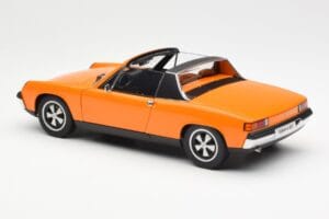Porsche 914/6 Targa Arancione AUTOart 1:18 77932 Pressofusione — immagine 7 di 8