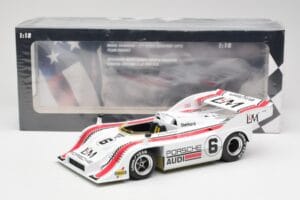 Porsche 917/10 #6 Team Penske M. Donohue 2nd Place Can-Am Mosport 1972 Minichamps 1:18 153726506 Pressofusione — immagine 6 di 6