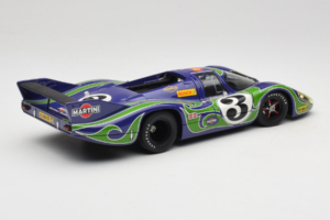 Porsche 917 LH #3 Hippie 2nd Place 24 Hours of Le Mans 1970 AUTOart 1:18 87075-R1 Pressofusione — immagine 3 di 8