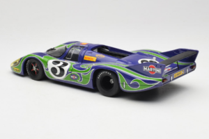 Porsche 917 LH #3 Hippie 2nd Place 24 Hours of Le Mans 1970 AUTOart 1:18 87075-R1 Pressofusione — immagine 7 di 8