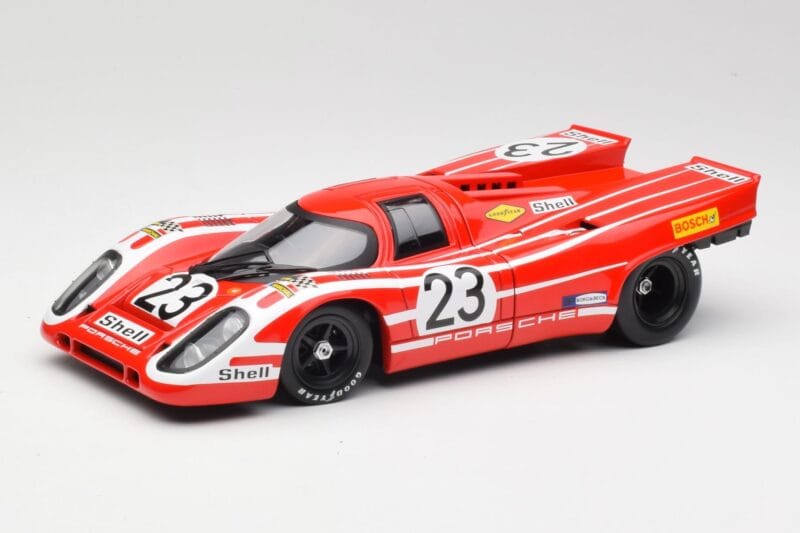 Porsche 917K #23 R. Attwood / H. Herrmann 24 Hours of Le Mans Winner 1970 Norev 1:18 187586 Pressofusione