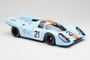 Porsche 917K Gulf #21 P. Rodriguez / L. Kinnunen J.W. Automotive Engineering 24 Hours of Le Mans 1970 Minichamps 1:12 1237066 — immagine 4 di 6