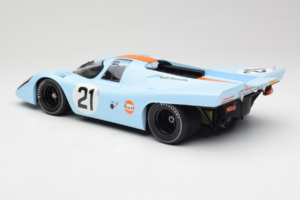 Porsche 917K Gulf #21 P. Rodriguez / L. Kinnunen J.W. Automotive Engineering 24 Hours of Le Mans 1970 Minichamps 1:12 1237066 — immagine 5 di 6
