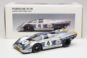 Porsche 917K Martini #4 V. Elford / G. Van Lennep 24 Hours of Daytona 1971 AUTOart 1:18 87182 Pressofusione — immagine 8 di 8