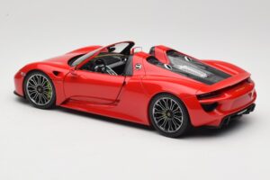 Porsche 918 Spyder Rosso Minichamps 1:18 110062435 Pressofusione — immagine 7 di 8