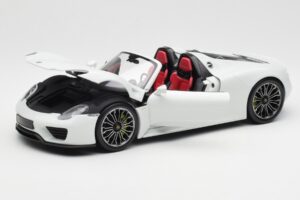Porsche 918 Spyder Bianco Minichamps 1:18 110062436 Pressofusione — immagine 2 di 8