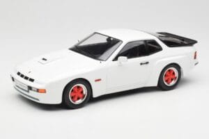 Porsche 924 Carrera GT Bianco & Cerchi Rossi MCG 1:18 MCG18303 Pressofusione
