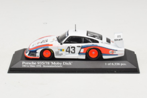 Porsche 935/78 Moby Dick #43 R. Stommelen / M. Schurti 24 Hours of Le Mans 1978 Minichamps 1:43 430786743 Pressofusione