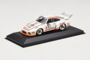 Porsche 935 Vaillant #51 B. Wollek Zolder 1977 Minichamps 1:43 400776351 Pressofusione — immagine 2 di 4