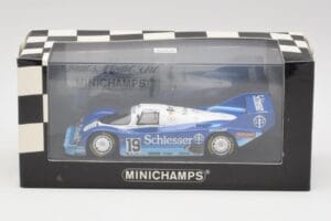 Porsche 956 #1 Brun S. Bellof / T. Boutsen Hockenheim 1985 Minichamps 1:43 430856699 Pressofusione — immagine 4 di 4