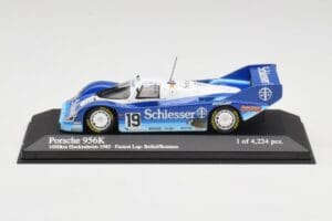 Porsche 956 #1 Brun S. Bellof / T. Boutsen Hockenheim 1985 Minichamps 1:43 430856699 Pressofusione