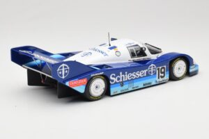 Porsche 956K Group C #19 Brun Motorsport Schiesser S. Bellof / T. Boutsen 1000km Hockenheim 1985 Minichamps 1:18 155856619 Pr — immagine 2 di 6