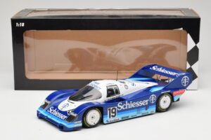 Porsche 956K Group C #19 Brun Motorsport Schiesser S. Bellof / T. Boutsen 1000km Hockenheim 1985 Minichamps 1:18 155856619 Pr — immagine 6 di 6