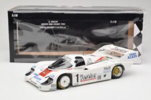 Porsche 956K #1 B. Wollek Joest Racing Zolder 1983 Winner Minichamps 1:18 153836601 Pressofusione — immagine 6 di 6
