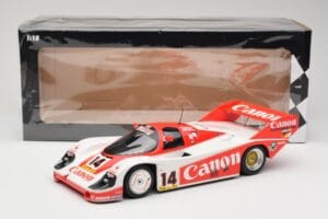 Porsche 956K #14 K. Rosberg / J. Lammers Canon Racing 3rd Place 1000km Nürburgring 1983 Minichamps 1:18 155836614 Pressofusio — immagine 6 di 6