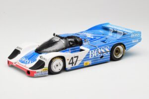 Porsche 956L #47 Hugo Boss V. Merl / H. Grohs / A. Plankenhorn 24 Hours of Le Mans 1984 Minichamps 1:18 183846947 Pressofusio