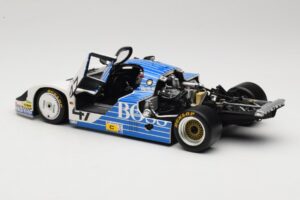 Porsche 956L #47 Hugo Boss V. Merl / H. Grohs / A. Plankenhorn 24 Hours of Le Mans 1984 Minichamps 1:18 183846947 Pressofusio — immagine 5 di 8