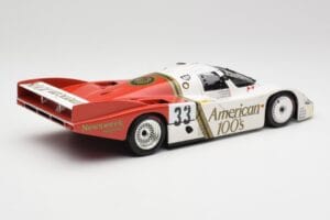 Porsche 956L #33 D. Hobbs / G. Gartner / J. Edwards 24 Hours of Le Mans 1985 Minichamps 1:18 183856933 Pressofusione — immagine 3 di 8