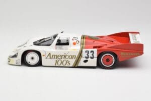 Porsche 956L #33 D. Hobbs / G. Gartner / J. Edwards 24 Hours of Le Mans 1985 Minichamps 1:18 183856933 Pressofusione — immagine 4 di 8