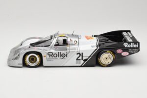 Porsche 956L #21 Rollei A. de Cadenet / C. Ballot-Lena 24 Hours of Le Mans 1984 Minichamps 1:18 183846921 Pressofusione — immagine 4 di 8