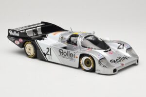 Porsche 956L #21 Rollei A. de Cadenet / C. Ballot-Lena 24 Hours of Le Mans 1984 Minichamps 1:18 183846921 Pressofusione — immagine 6 di 8