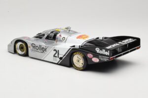 Porsche 956L #21 Rollei A. de Cadenet / C. Ballot-Lena 24 Hours of Le Mans 1984 Minichamps 1:18 183846921 Pressofusione — immagine 7 di 8