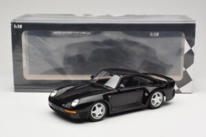 Porsche 959 Nero Minichamps 1:18 155066207 Pressofusione — immagine 6 di 6