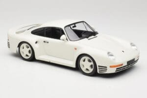 Porsche 959 Grand Prix White Minichamps 1:18 155066202 Pressofusione — immagine 4 di 6