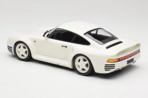 Porsche 959 Grand Prix White Minichamps 1:18 155066202 Pressofusione — immagine 5 di 6