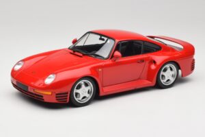 Porsche 959 Guards Rosso Minichamps 1:18 155066200 Pressofusione