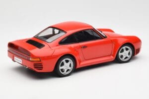 Porsche 959 Rosso AUTOart 1:18 78082 Pressofusione — immagine 3 di 8