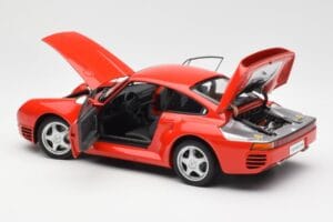 Porsche 959 Rosso AUTOart 1:18 78082 Pressofusione — immagine 5 di 8