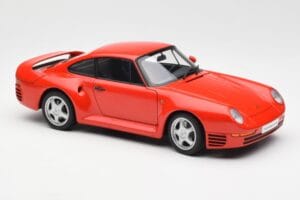 Porsche 959 Rosso AUTOart 1:18 78082 Pressofusione — immagine 6 di 8