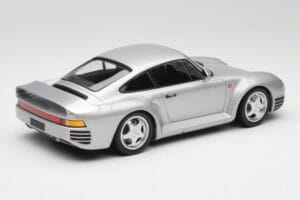 Porsche 959 Argento Metallizzato Minichamps 1:18 155066201 Pressofusione — immagine 2 di 6