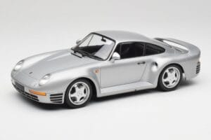 Porsche 959 Argento Metallizzato Minichamps 1:18 155066201 Pressofusione