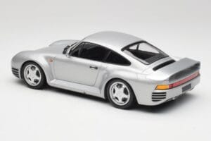 Porsche 959 Argento Metallizzato Minichamps 1:18 155066201 Pressofusione — immagine 5 di 6