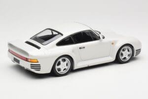Porsche 959 White Metallic Minichamps 1:18 155066206 Pressofusione — immagine 2 di 6
