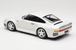 Porsche 959 White Metallic Minichamps 1:18 155066206 Pressofusione — immagine 5 di 6