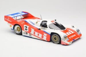 Porsche 962 #2 Brun Motorsport J. Mass / O. Larrauri 1000km Nürburgring 1987 Minichamps 1:18 155876502 Pressofusione — immagine 4 di 6