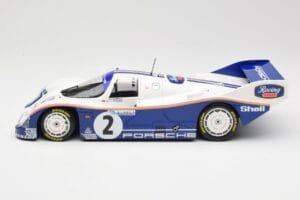 Porsche 962 #2 H-J. Stuck / D. Bell Team Porsche AG Winners 1000km Hockenheim 1985 Minichamps 1:18 155856502 Pressofusione — immagine 3 di 6
