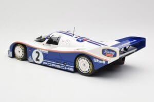 Porsche 962 #2 H-J. Stuck / D. Bell Team Porsche AG Winners 1000km Hockenheim 1985 Minichamps 1:18 155856502 Pressofusione — immagine 5 di 6