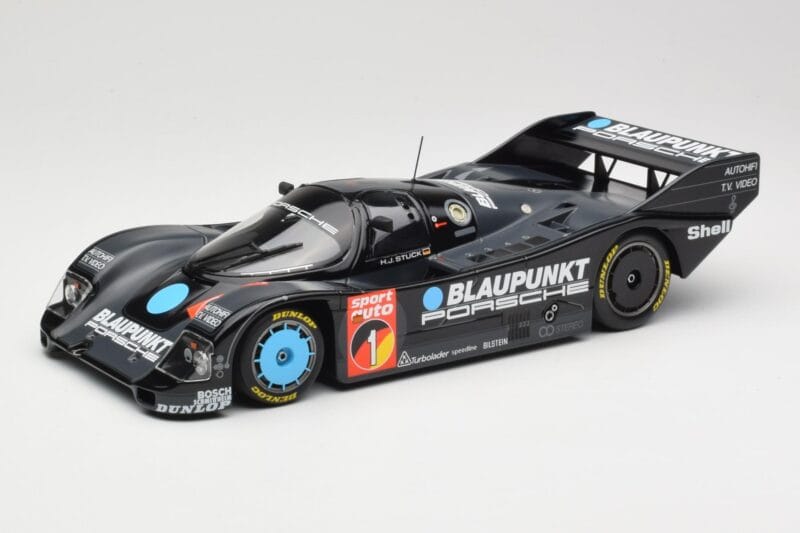 Porsche 962C #1 H-J. Stuck Winner Supercup Nürburgring 1986 Minichamps 1:18 155866501 Pressofusione