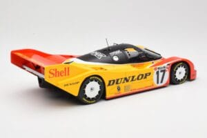 Porsche 962C #17 H-J. Stuck / D. Bell 3rd Place 200 Miles of Nürnberg Supercup 1987 Minichamps 1:18 155876517 Pressofusione — immagine 2 di 6